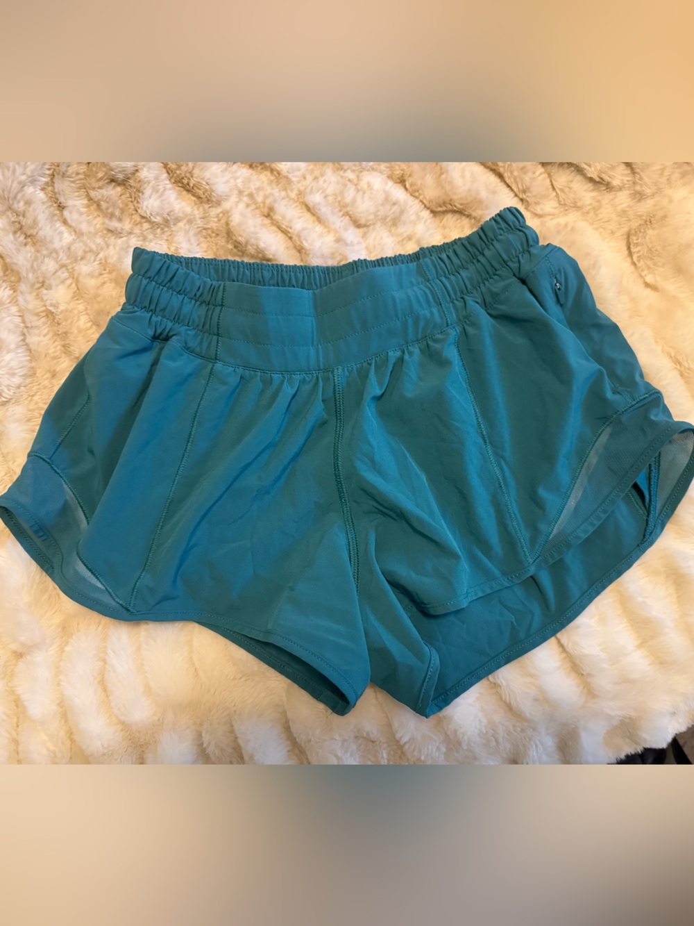 lululemon athletica hotty hot Teal Women's Running Shorts